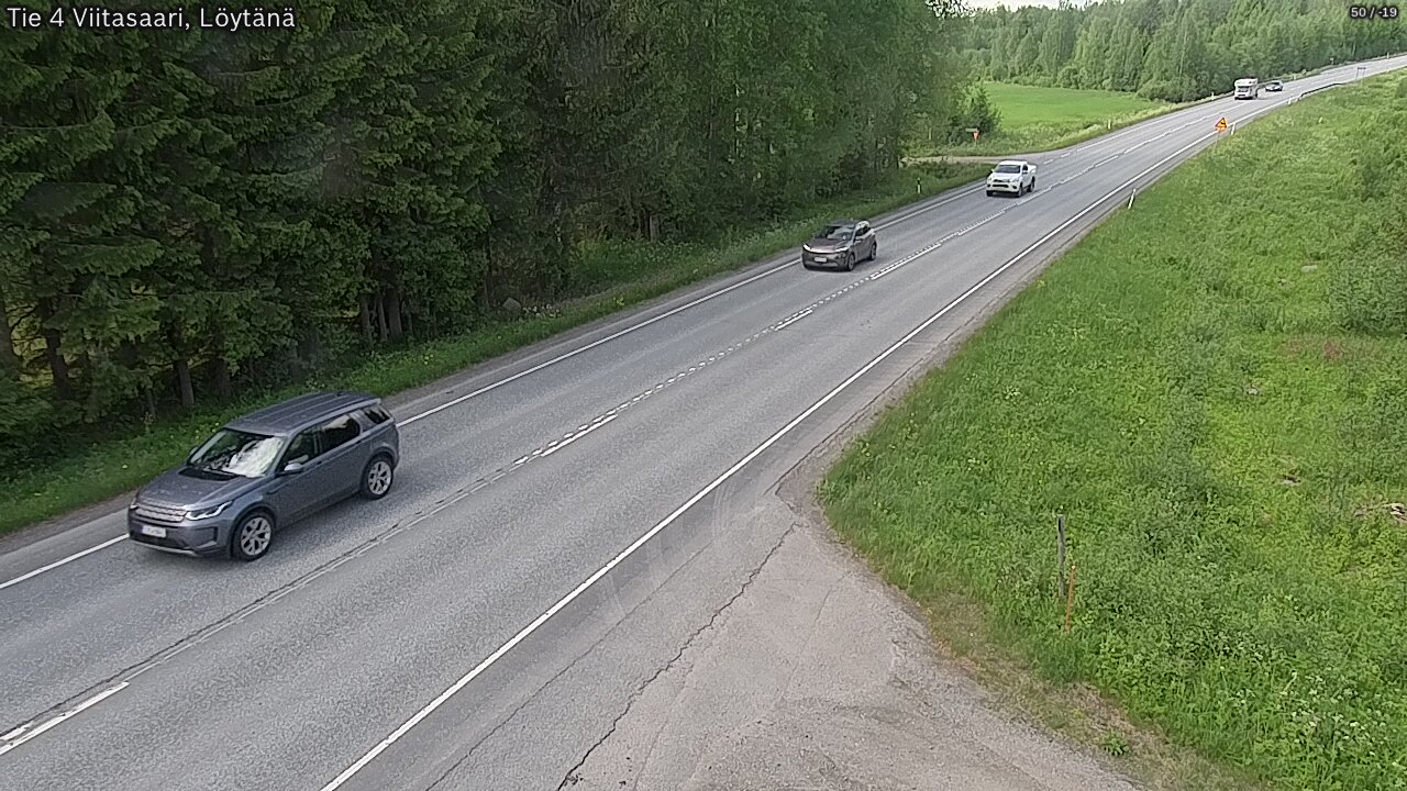 Weather Camera Image Road 4 Viitasaari, Löytänä, Viitasaari, Keski-Suomi