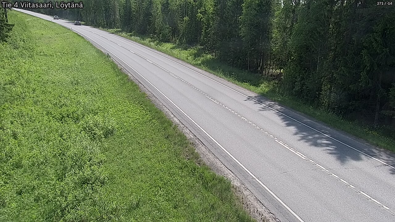 Weather Camera Image Road 4 Viitasaari, Löytänä, Viitasaari, Keski-Suomi