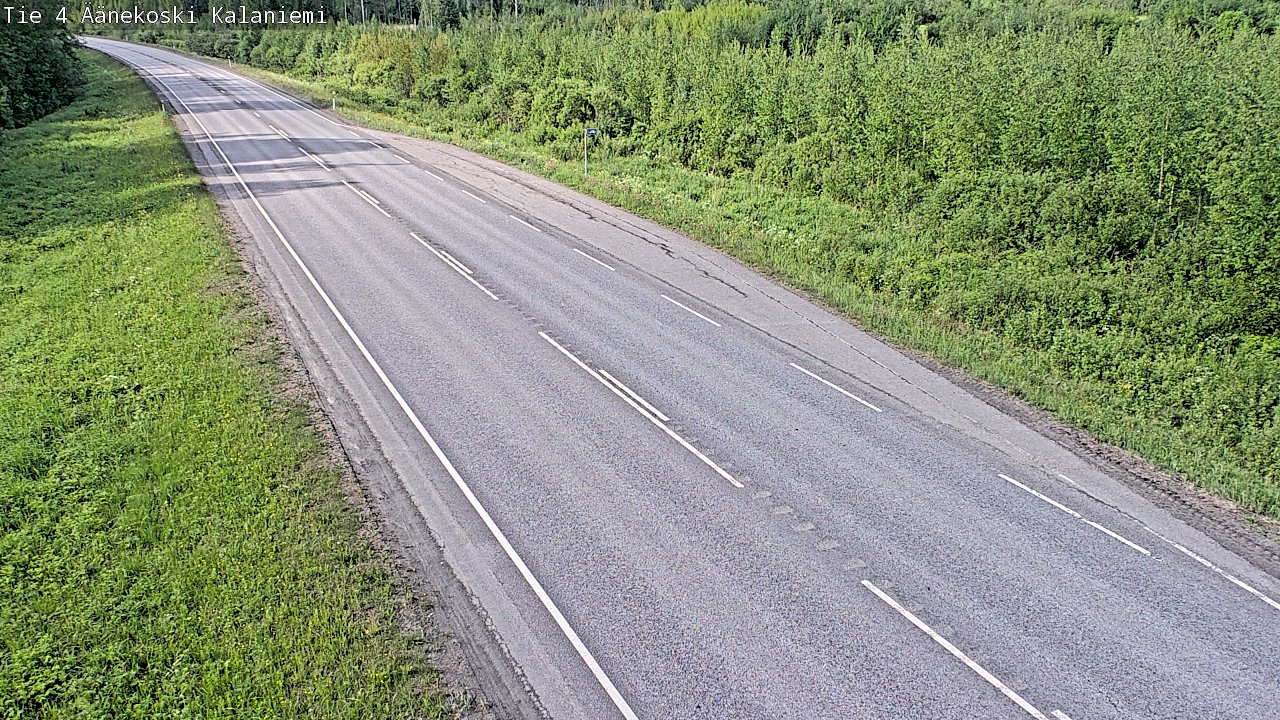 Weather Camera Image Road 4 Äänekoski, Kalaniemi, Äänekoski, Keski-Suomi