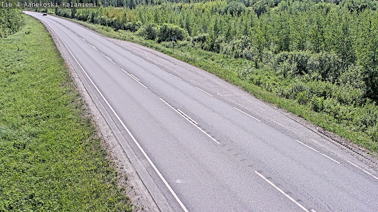Weather Camera Image Road 4 Äänekoski, Kalaniemi, Äänekoski, Keski-Suomi
