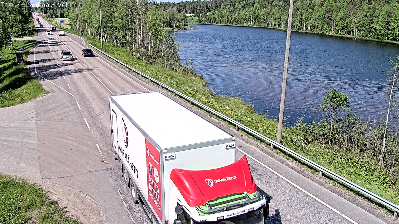 Weather Camera Image Väg 4 Laukaa, Vehniä, Laukaa, Keski-Suomi