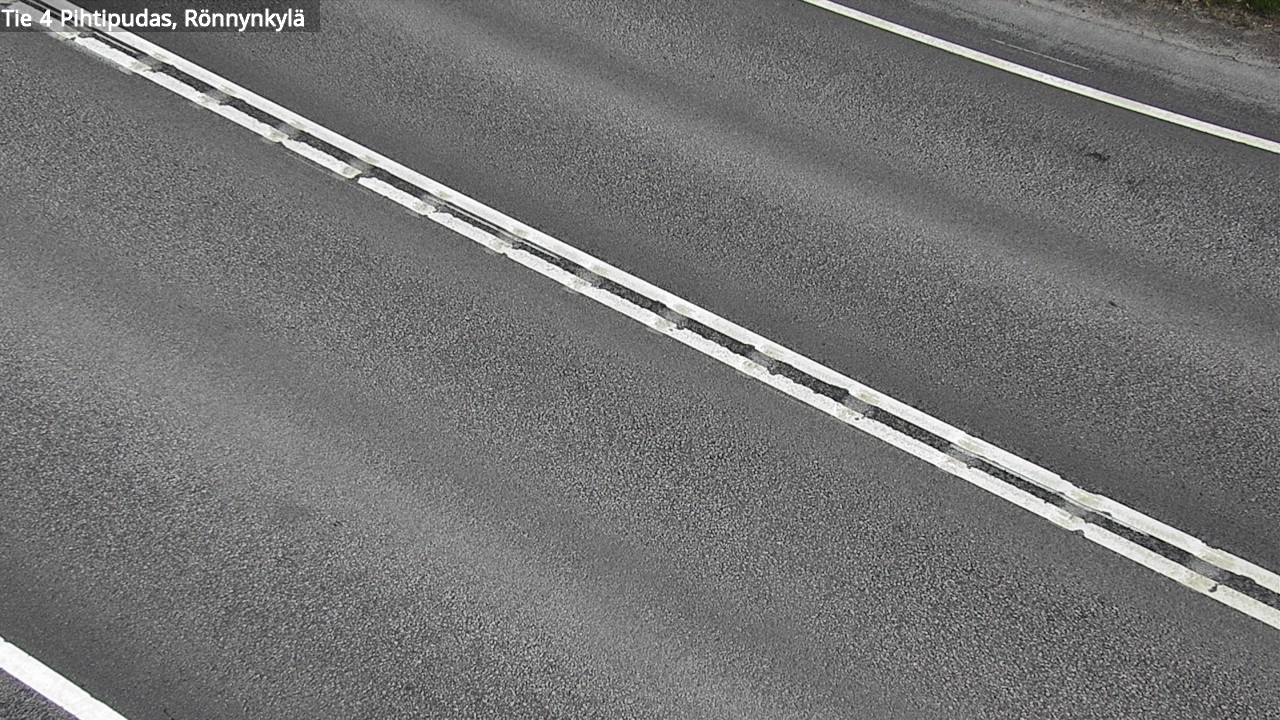 Weather Camera Image Väg 4 Pihtipudas, Rönnynkylä, Pihtipudas, Keski-Suomi