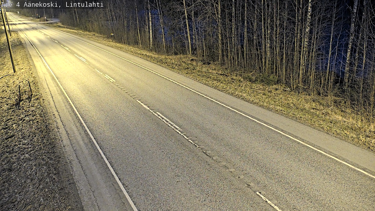 Weather Camera Image Väg 4 Äänekoski, Lintulahti, Äänekoski, Keski-Suomi