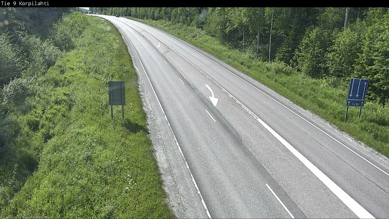Kelikamerat Kuva Tie 9 Jyväskylä, Korpilahti, Jyväskylä, Keski-Suomi