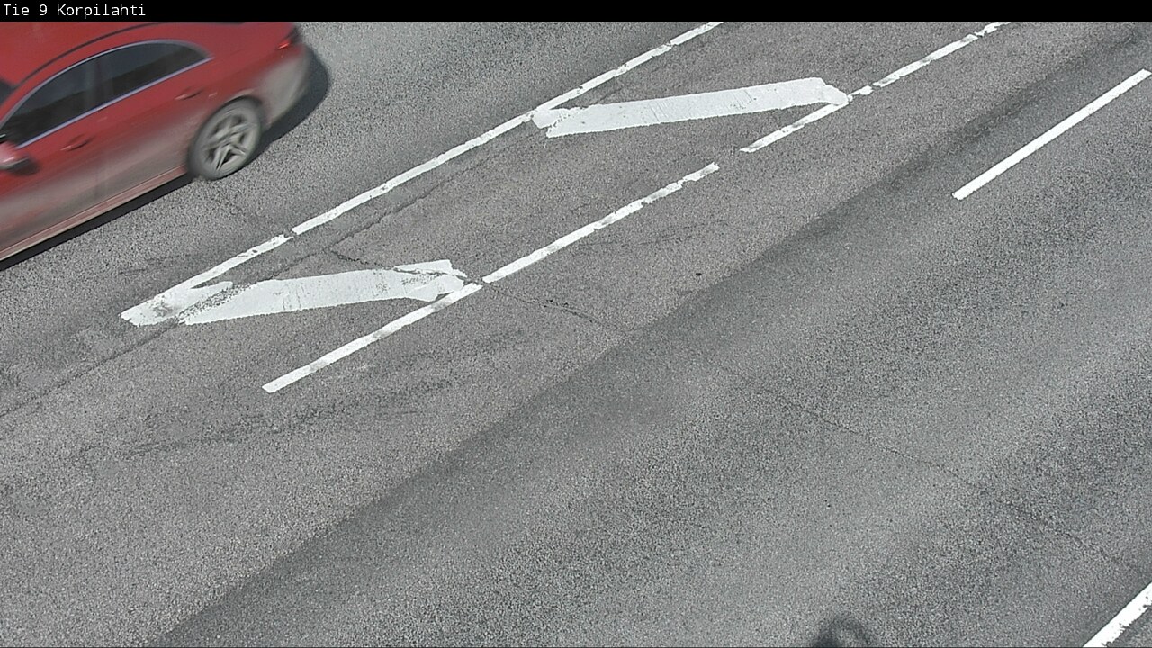 Weather Camera Image Road 9 Jyväskylä, Korpilahti, Jyväskylä, Keski-Suomi