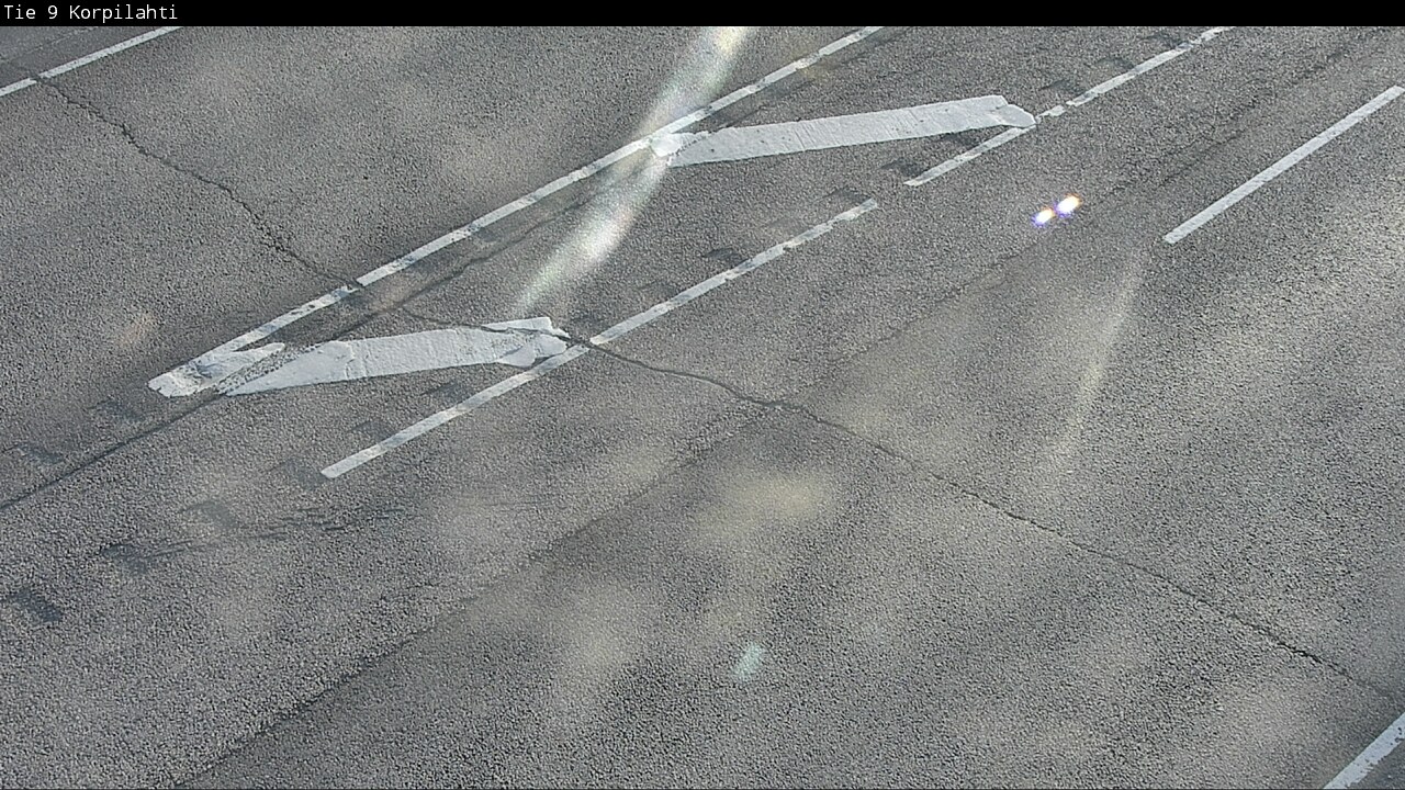 Weather Camera Image Väg 9 Jyväskylä, Korpilahti, Jyväskylä, Keski-Suomi