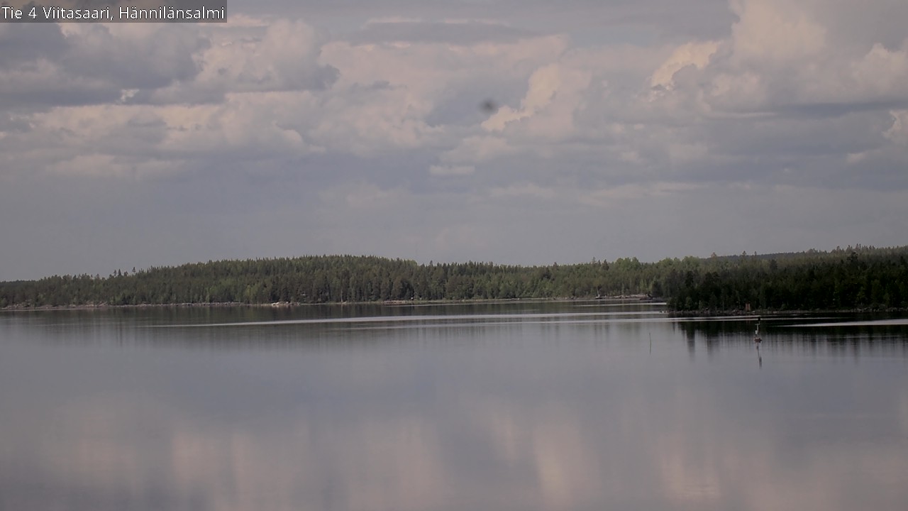 Weather Camera Image Väg 4 Viitasaari Hännilänsalmi, Viitasaari, Keski-Suomi