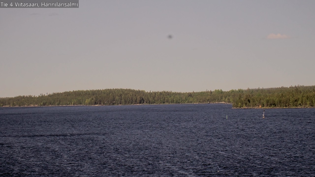 Weather Camera Image Road 4 Viitasaari Hännilänsalmi, Viitasaari, Keski-Suomi