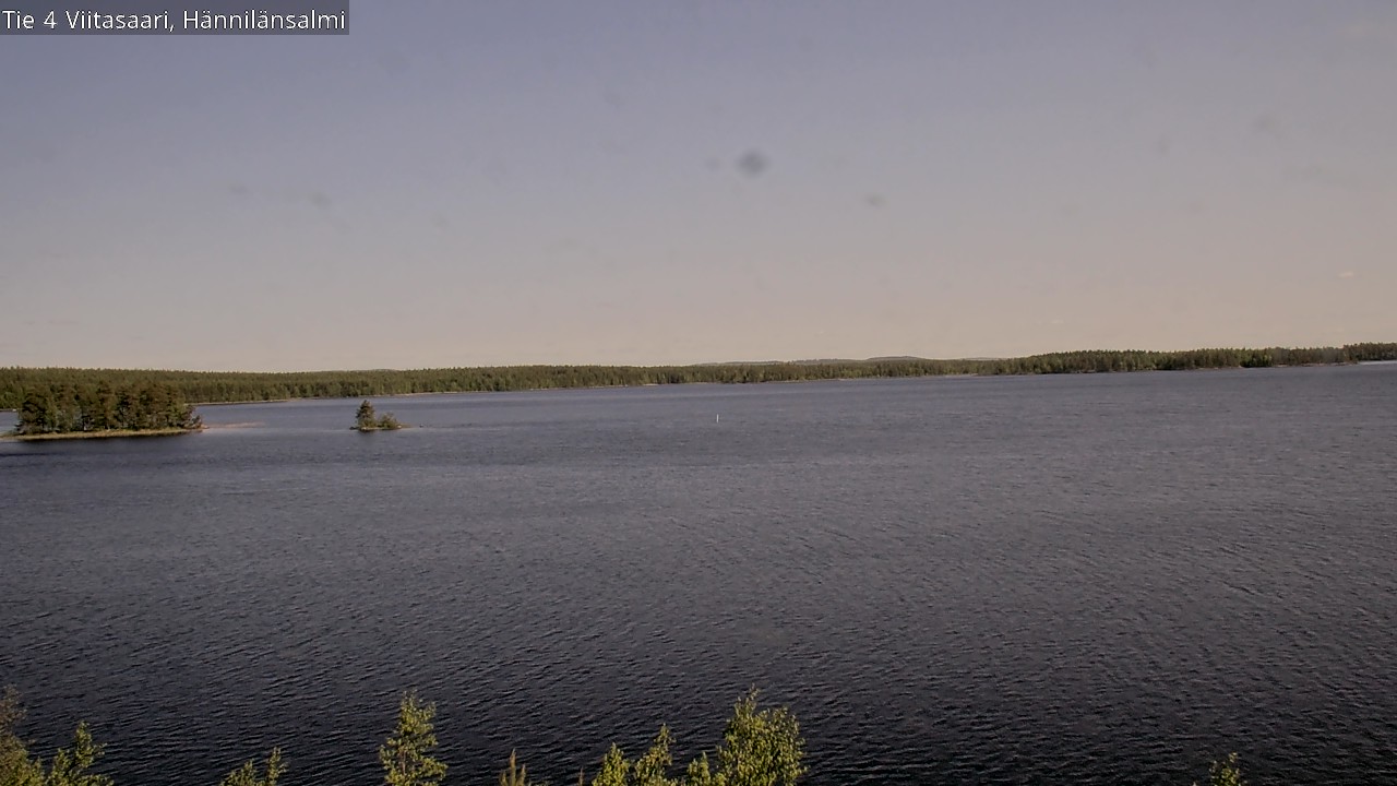 Weather Camera Image Road 4 Viitasaari Hännilänsalmi, Viitasaari, Keski-Suomi
