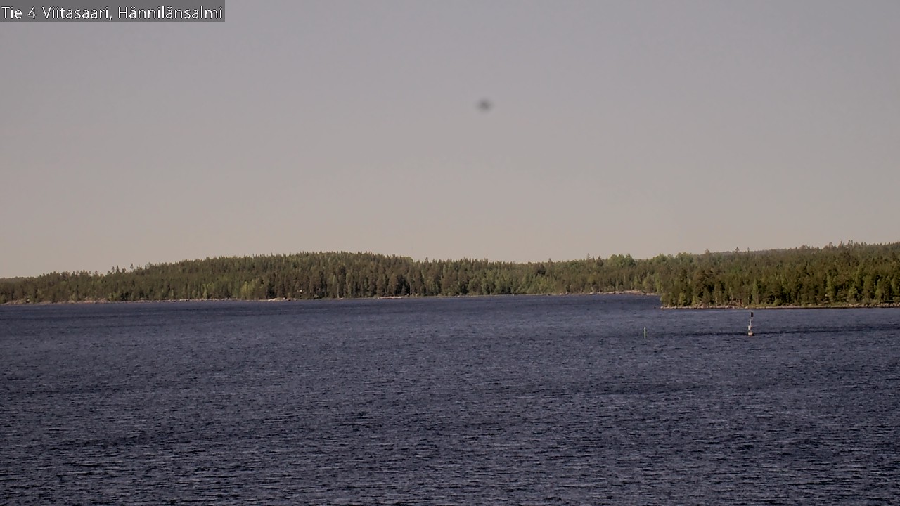 Weather Camera Image Väg 4 Viitasaari Hännilänsalmi, Viitasaari, Keski-Suomi