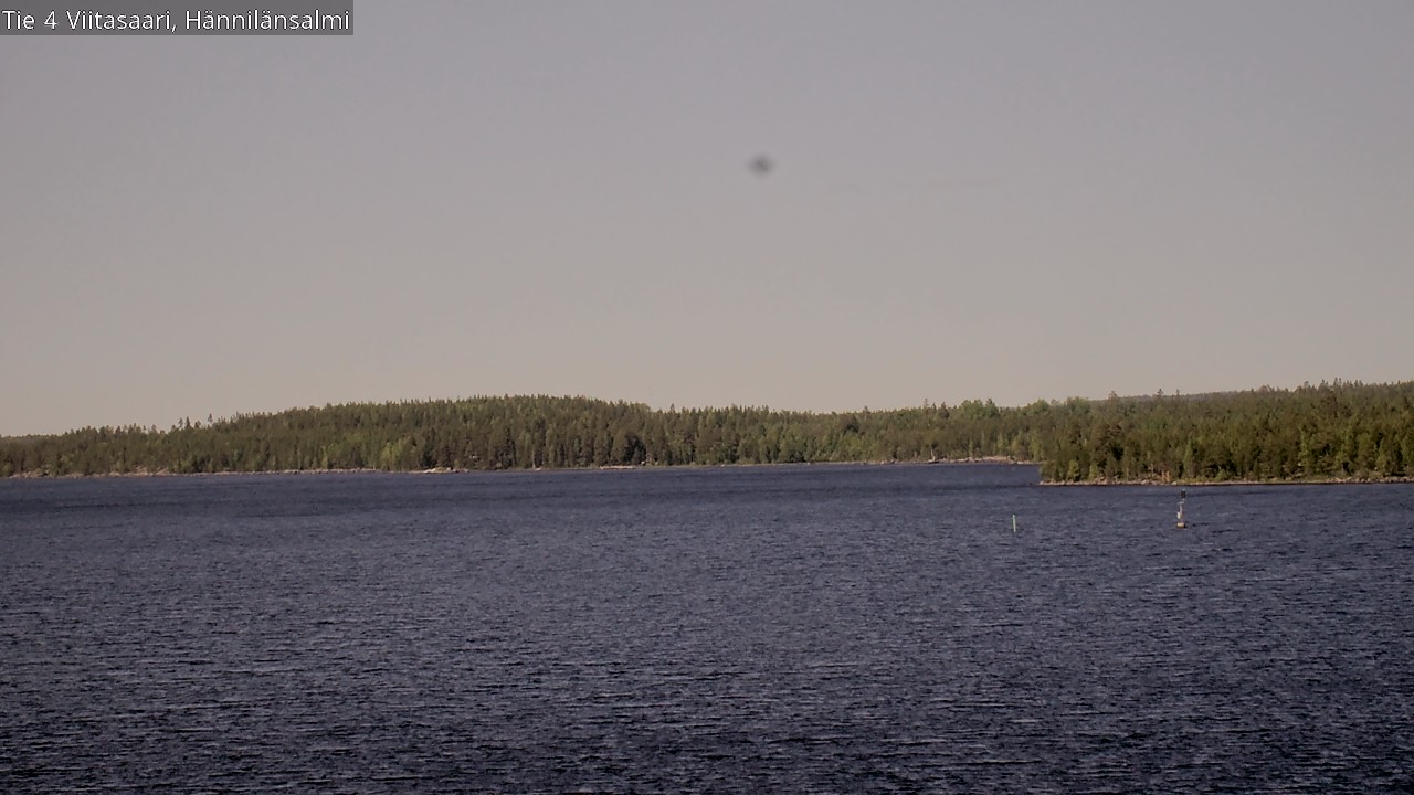 Weather Camera Image Road 4 Viitasaari Hännilänsalmi, Viitasaari, Keski-Suomi