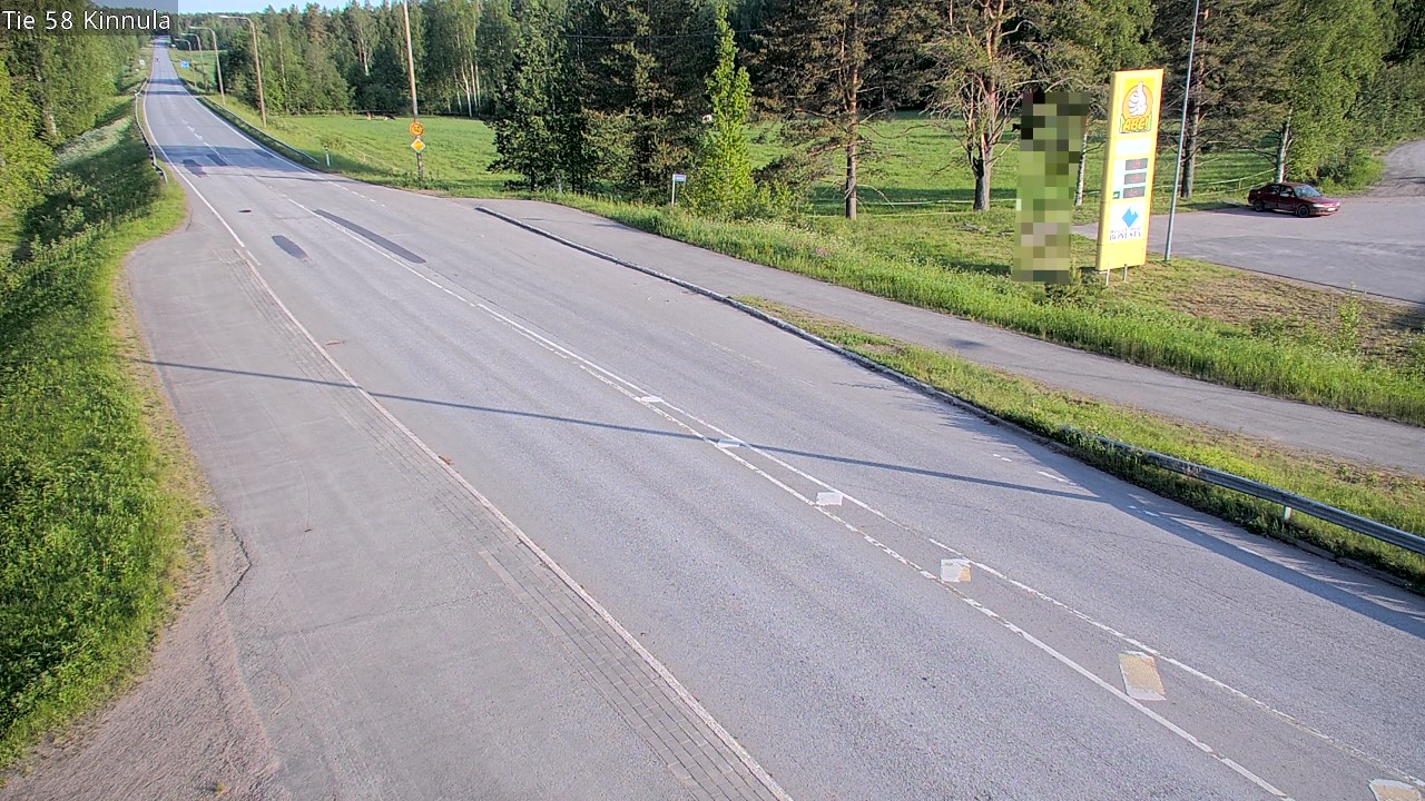 Weather Camera Image Road 58 Kinnula, Kinnula, Keski-Suomi