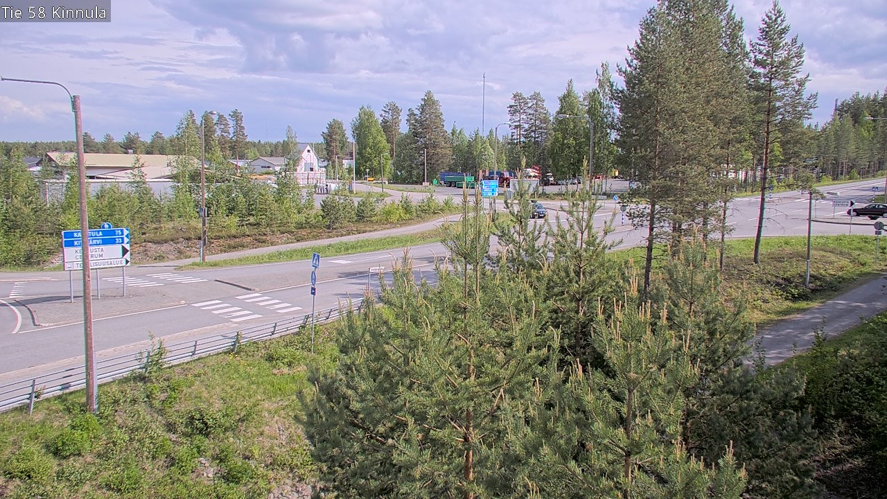 Weather Camera Image Väg 58 Kinnula, Kinnula, Keski-Suomi