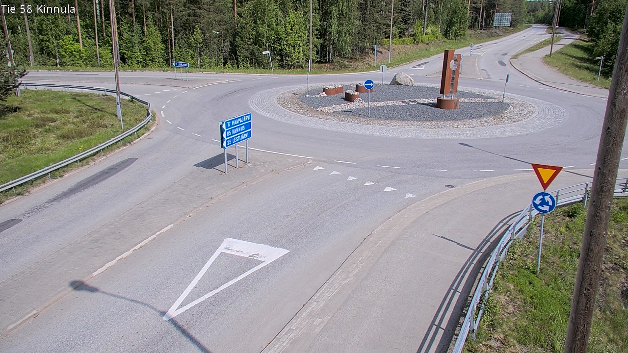 Kelikamerat Kuva Tie 58 Kinnula, Kinnula, Keski-Suomi