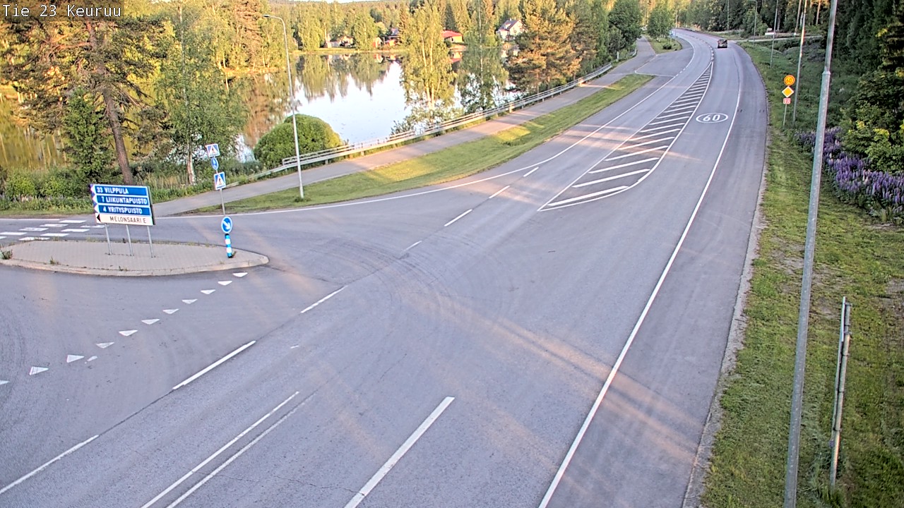 Weather Camera Image Road 23 Keuruu, Keuruu, Keski-Suomi