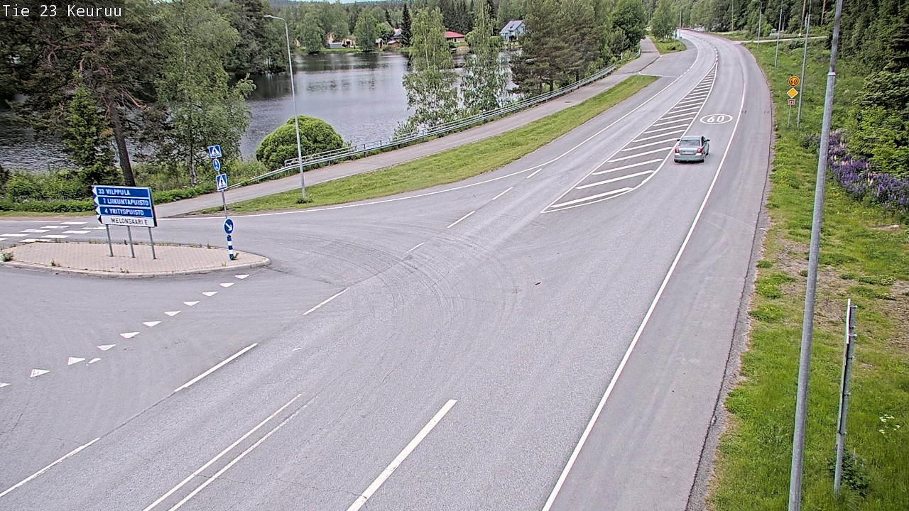 Weather Camera Image Väg 23 Keuruu, Keuruu, Keski-Suomi