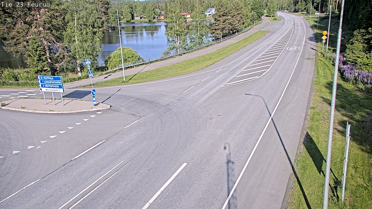 Weather Camera Image Road 23 Keuruu, Keuruu, Keski-Suomi