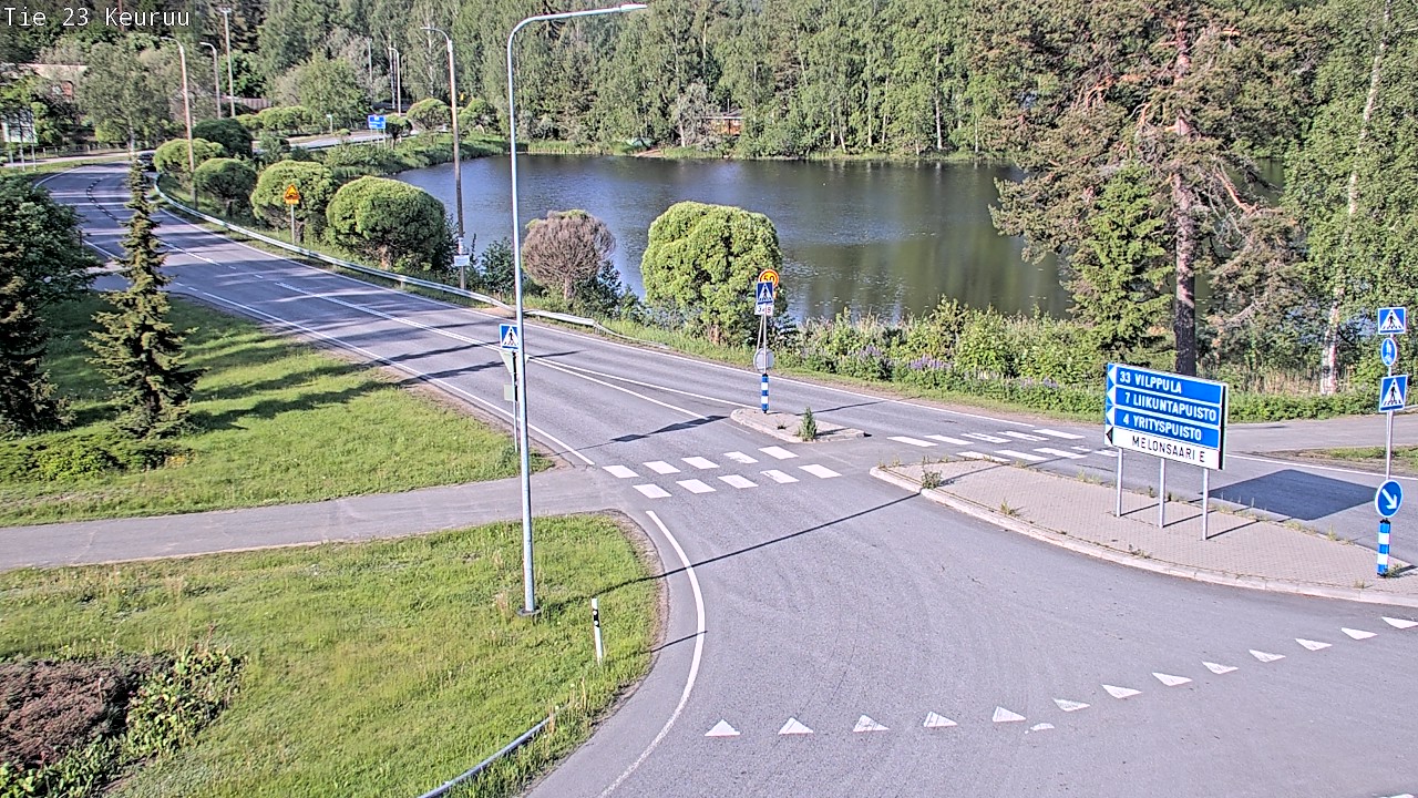 Weather Camera Image Road 23 Keuruu, Keuruu, Keski-Suomi