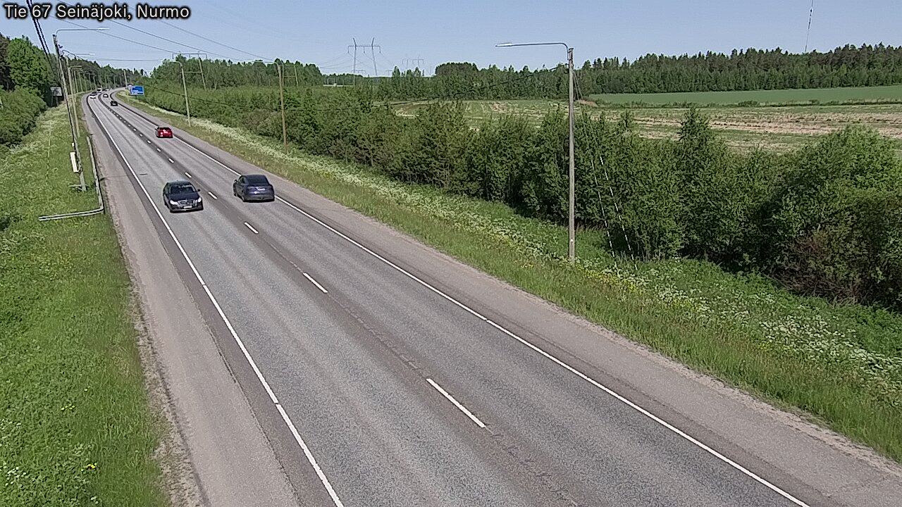 Weather Camera Image Road 67 Seinäjoki, Nurmo, Seinäjoki, Etelä-Pohjanmaa