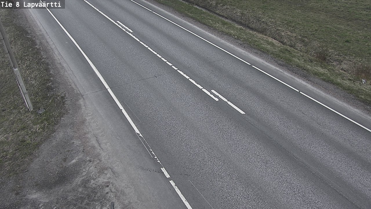 Weather Camera Image Väg 8 Kristinestad, Lappfjärd, Kristiinankaupunki, Pohjanmaa