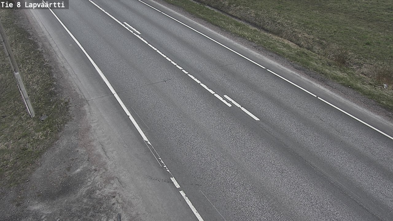 Weather Camera Image Väg 8 Kristinestad, Lappfjärd, Kristiinankaupunki, Pohjanmaa