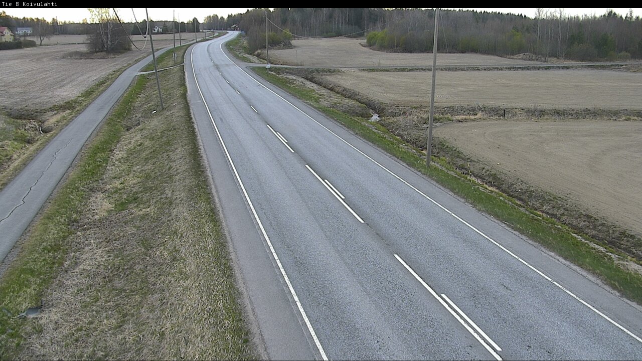 Weather Camera Image Väg 8 Korsholm, Kvevlax, Mustasaari, Pohjanmaa
