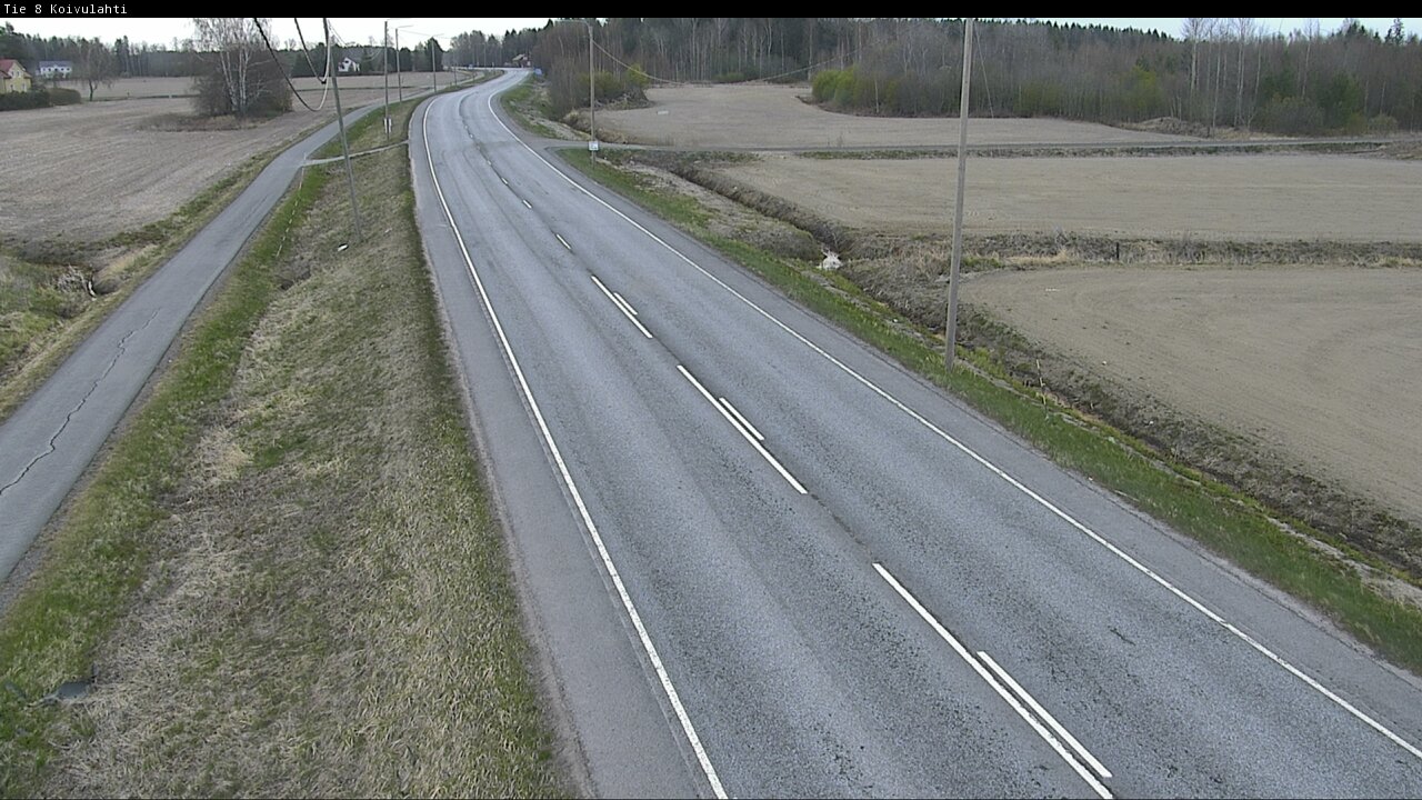 Weather Camera Image Road 8 Mustasaari, Koivulahti, Mustasaari, Pohjanmaa