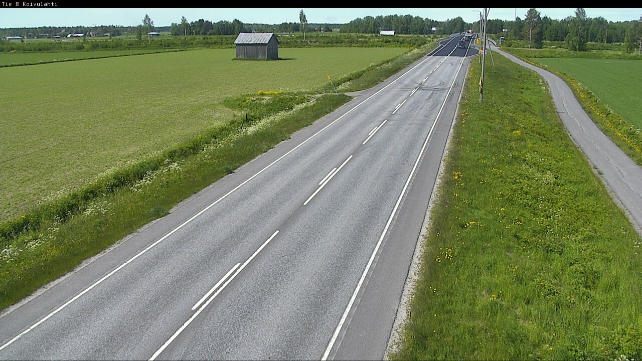 Weather Camera Image Road 8 Mustasaari, Koivulahti, Mustasaari, Pohjanmaa
