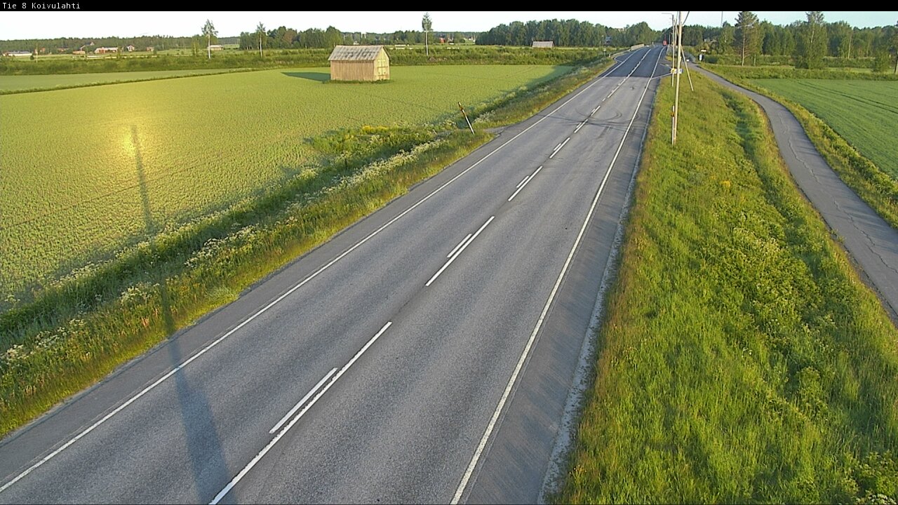 Weather Camera Image Road 8 Mustasaari, Koivulahti, Mustasaari, Pohjanmaa