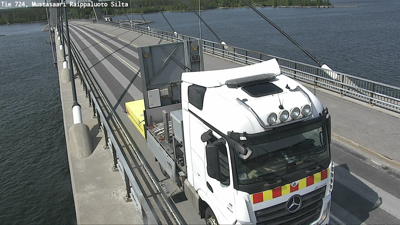 Weather Camera Image Väg 724 Korsholm, Replot, bro, Mustasaari, Pohjanmaa
