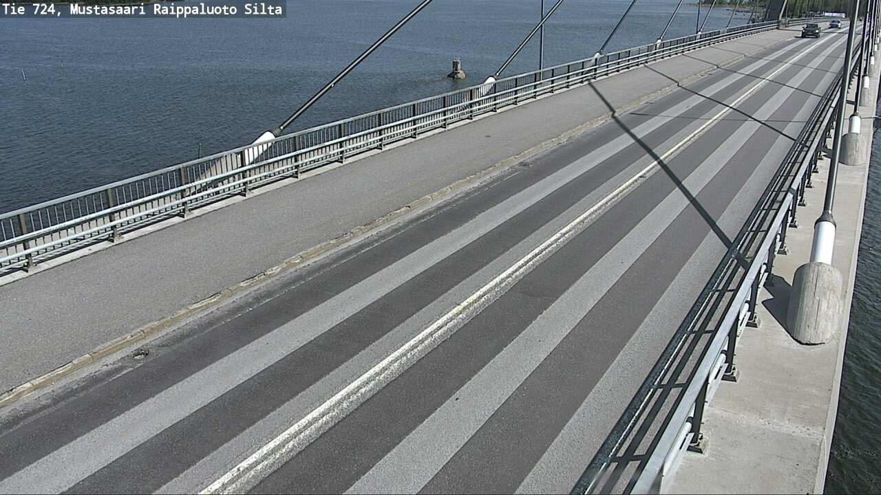 Weather Camera Image Road 724 Mustasaari, Raippaluoto, bridge, Mustasaari, Pohjanmaa