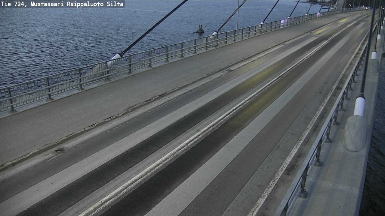 Weather Camera Image Väg 724 Korsholm, Replot, bro, Mustasaari, Pohjanmaa