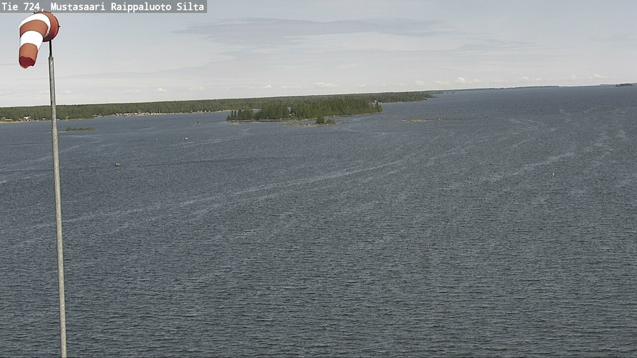 Weather Camera Image Road 724 Mustasaari, Raippaluoto, bridge, Mustasaari, Pohjanmaa