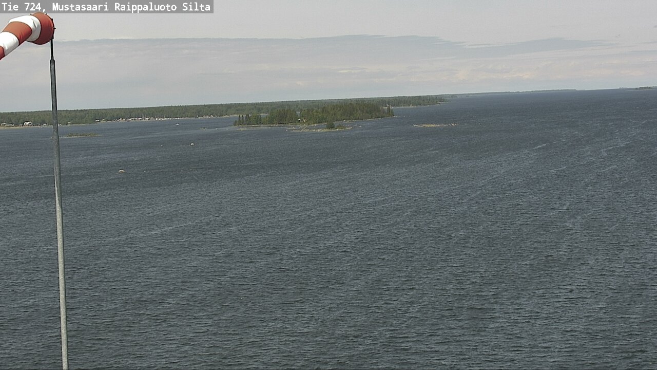 Weather Camera Image Väg 724 Korsholm, Replot, bro, Mustasaari, Pohjanmaa
