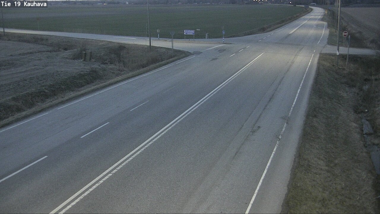 Weather Camera Image Road 19 Kauhava, Kauhava, Etelä-Pohjanmaa