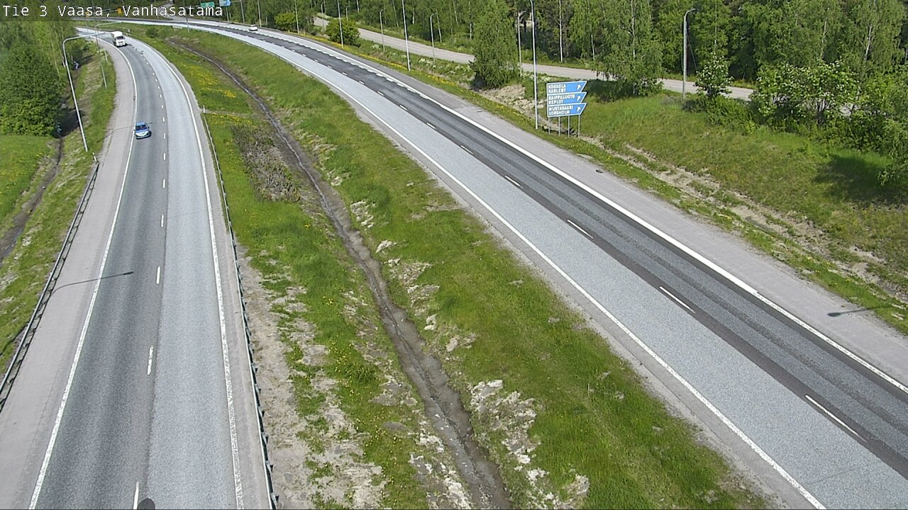 Weather Camera Image Road 3 Vaasa, Vanhasatama, Vaasa, Pohjanmaa