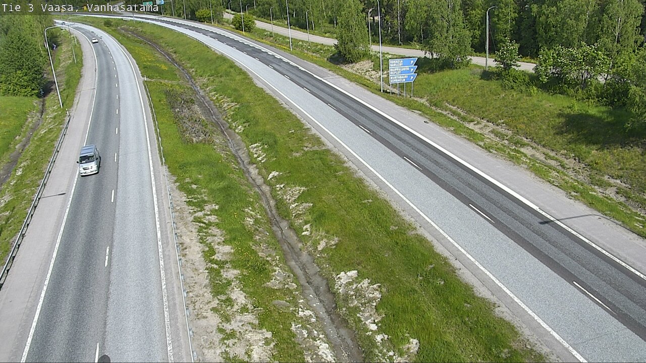 Weather Camera Image Road 3 Vaasa, Vanhasatama, Vaasa, Pohjanmaa