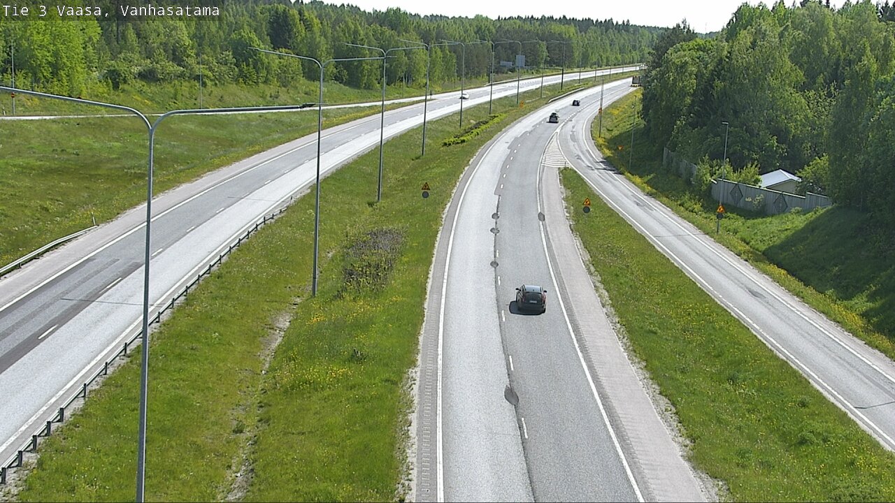 Weather Camera Image Väg 3 Vasa, Gamla hamnen, Vaasa, Pohjanmaa