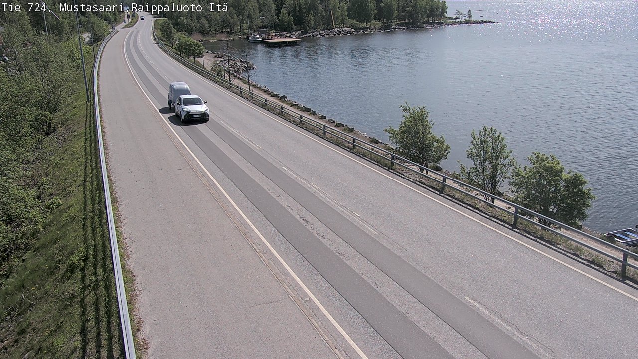 Weather Camera Image Road 724 Mustasaari, Raippaluoto, Fjärdskäret, Mustasaari, Pohjanmaa