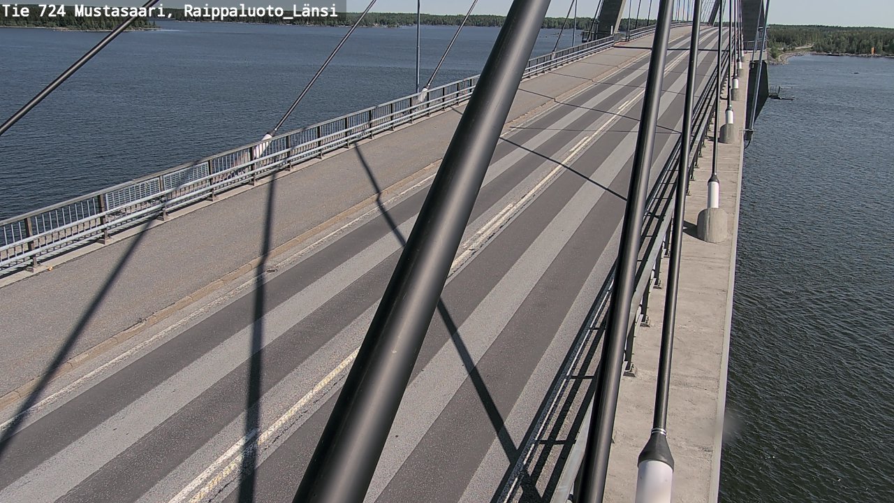 Weather Camera Image Road 724 Mustasaari, Raippaluoto, west, Mustasaari, Pohjanmaa