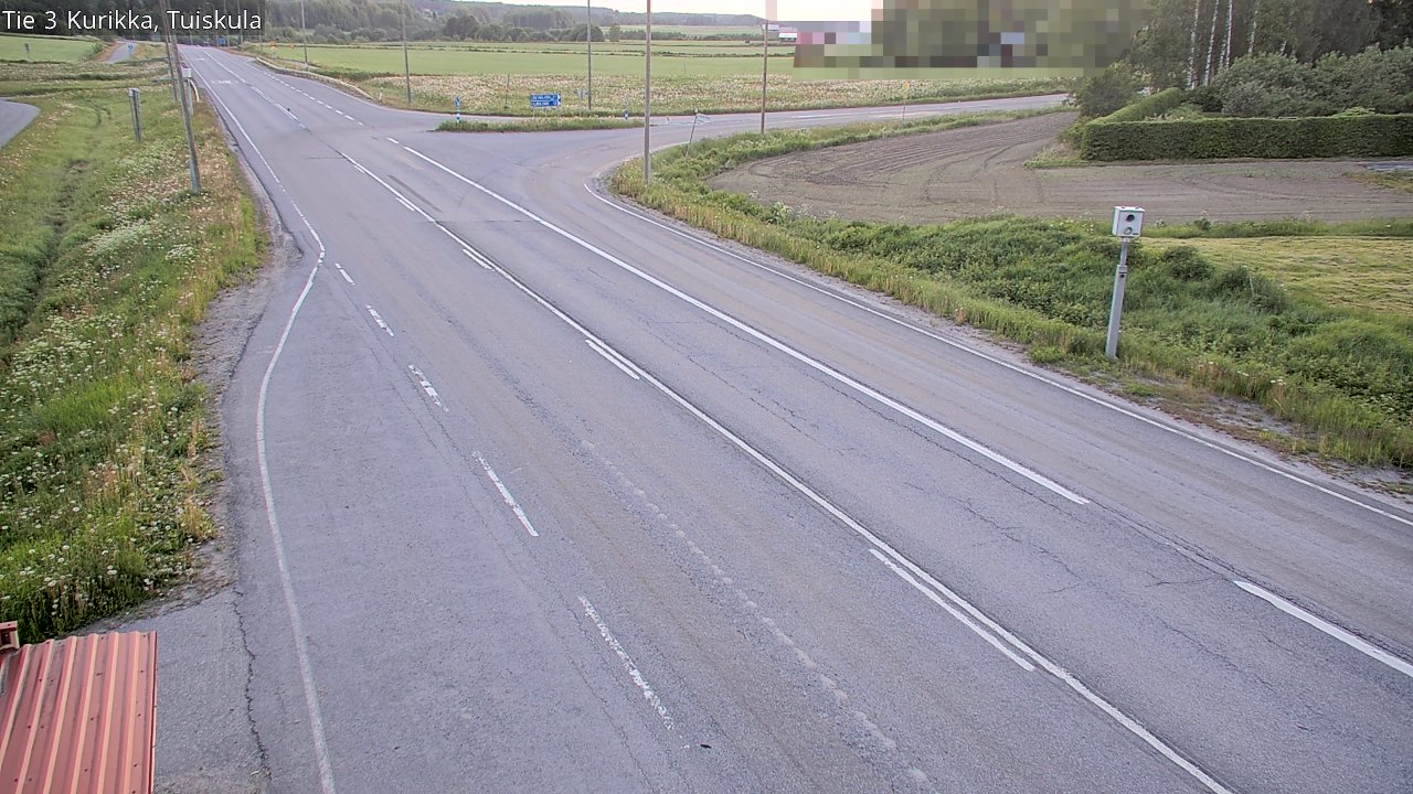 Weather Camera Image Road 3 Kurikka, Tuiskula, Kurikka, Etelä-Pohjanmaa