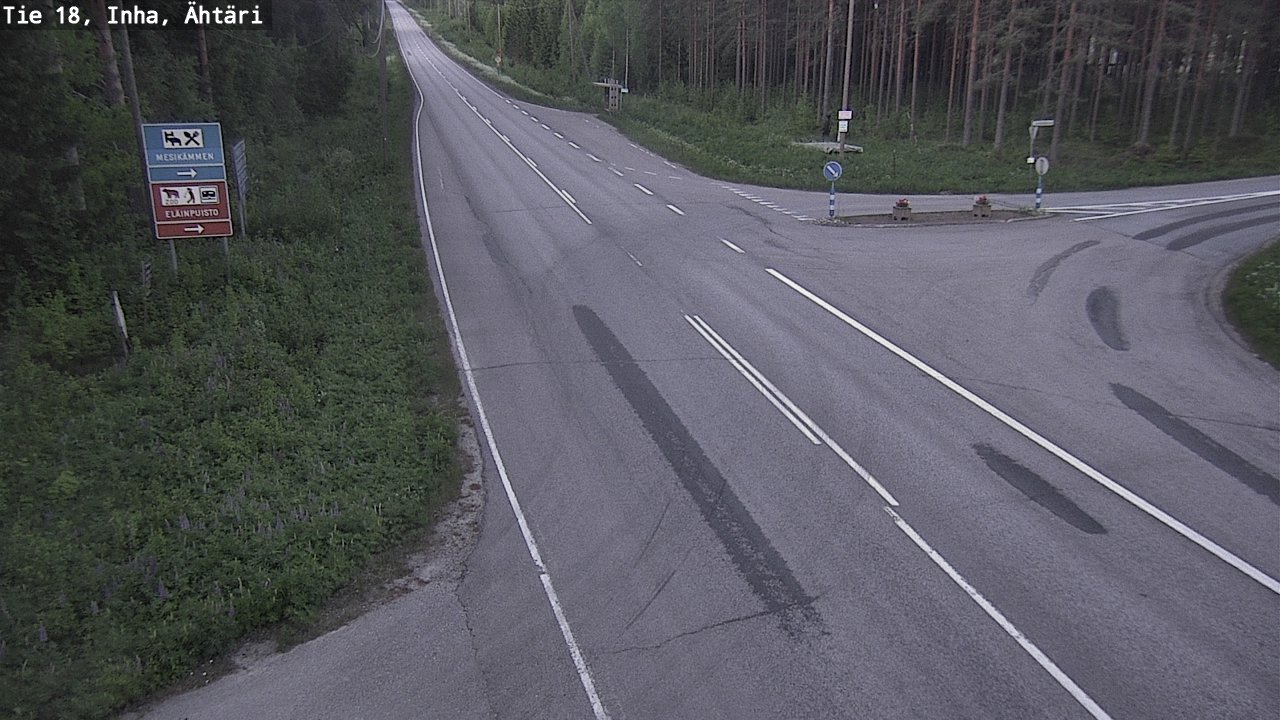 Weather Camera Image Road 18 ÄhtäriInha, Ähtäri, Etelä-Pohjanmaa