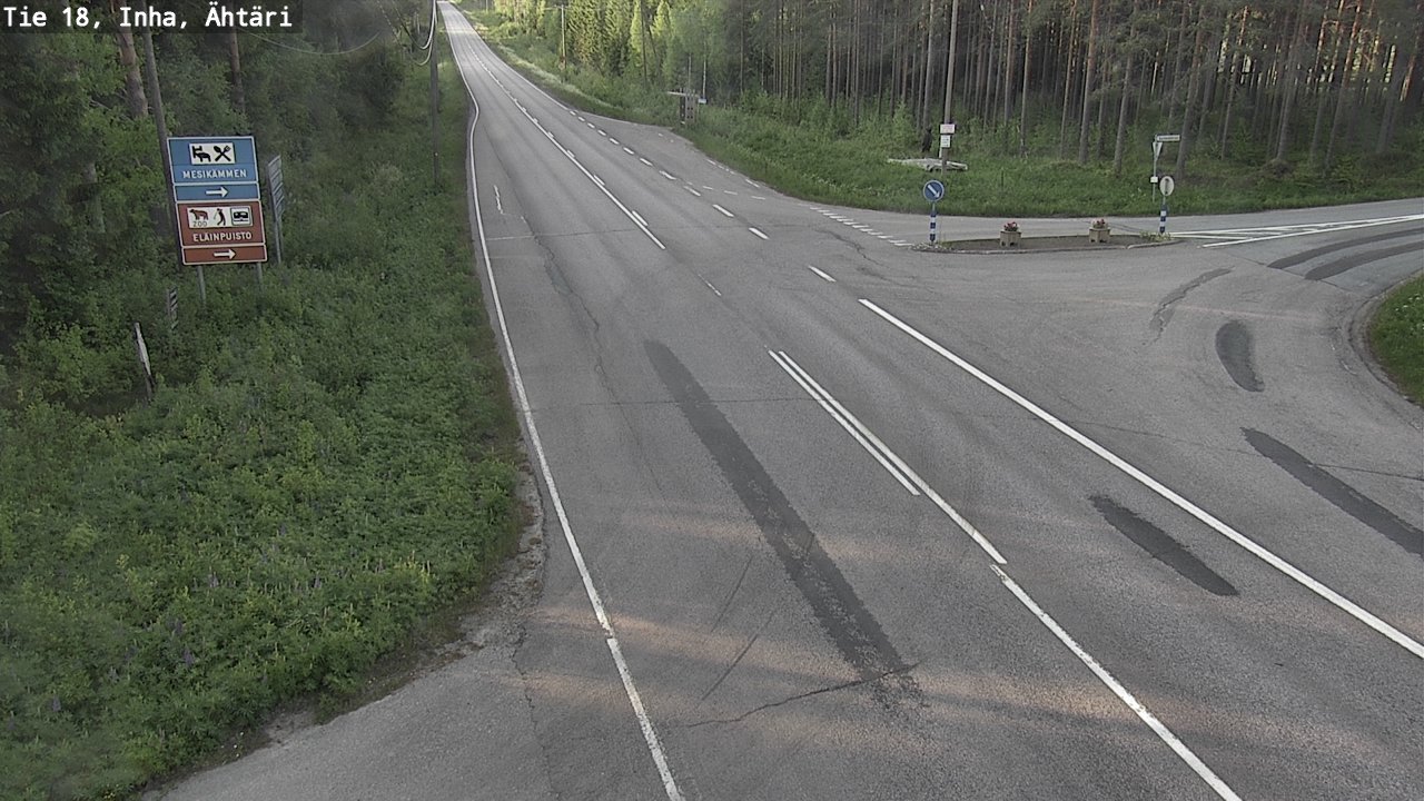 Weather Camera Image Road 18 ÄhtäriInha, Ähtäri, Etelä-Pohjanmaa