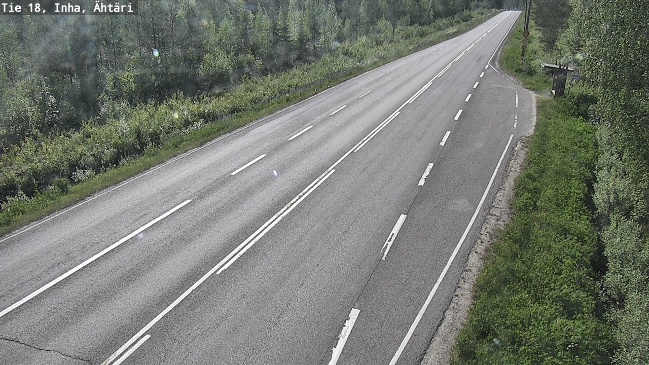 Weather Camera Image Road 18 ÄhtäriInha, Ähtäri, Etelä-Pohjanmaa