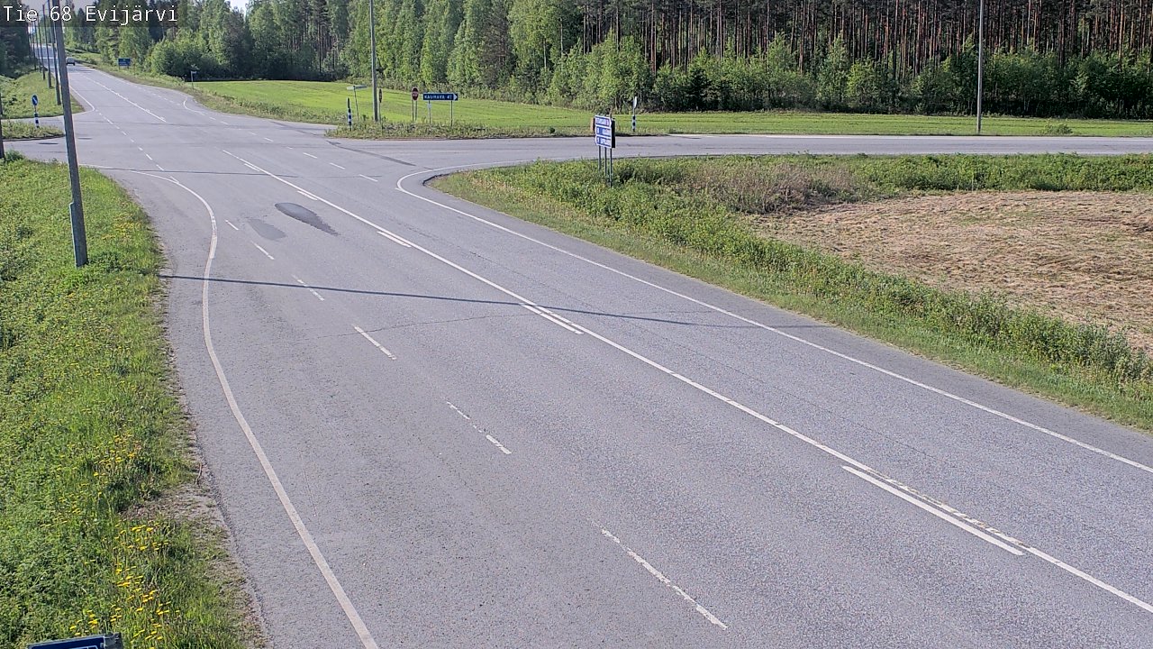 Kelikamerat Kuva Tie 68 Evijärvi, Evijärvi, Etelä-Pohjanmaa