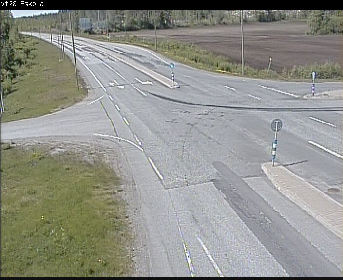 Weather Camera Image Road 28 Eskola, Kannus, Keski-Pohjanmaa