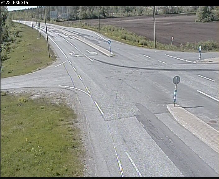 Weather Camera Image Väg 28 Eskola, Kannus, Keski-Pohjanmaa