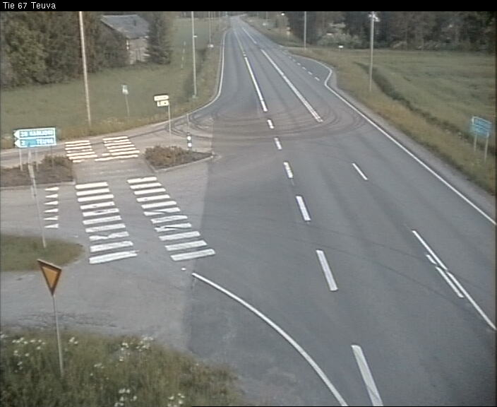 Weather Camera Image Väg 67 Östermark, Teuva, Etelä-Pohjanmaa