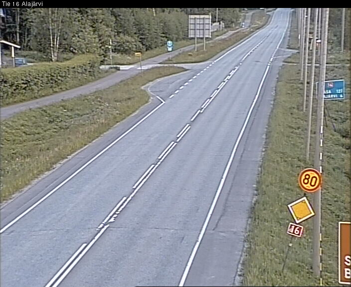 Weather Camera Image Väg 16 Alajärvi, Alajärvi, Etelä-Pohjanmaa