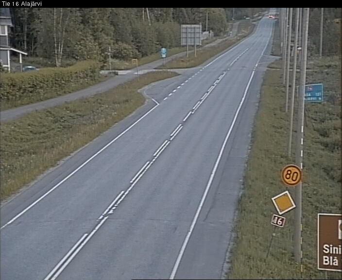 Weather Camera Image Väg 16 Alajärvi, Alajärvi, Etelä-Pohjanmaa